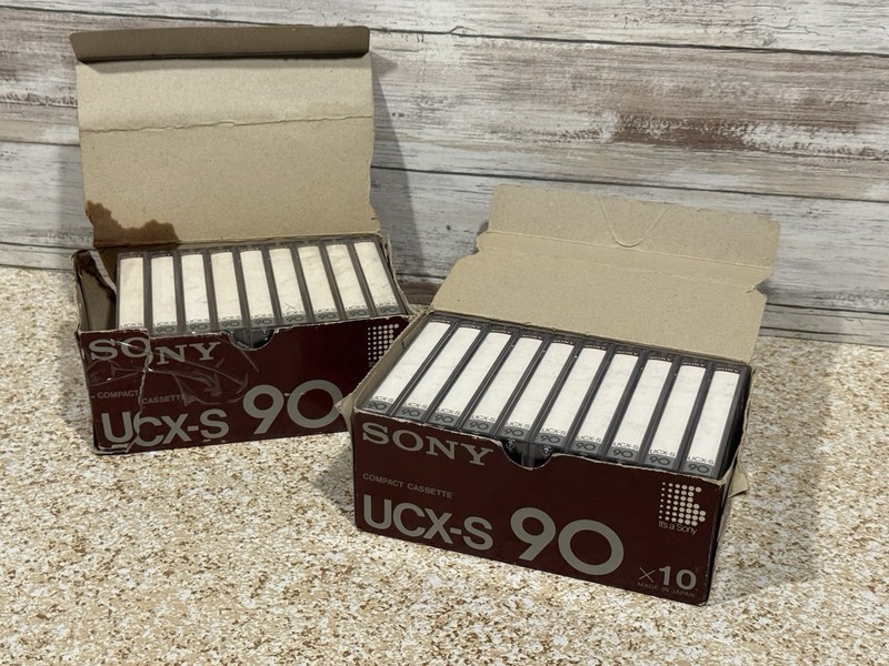 Lot Of 18 Sony UCX-S 90 Type II Position High Bias Cassette Tapes “Used” READ!!