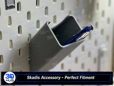 IKEA Skadis Pegboard Storage Box Bin Organizer Compatible Accessory
