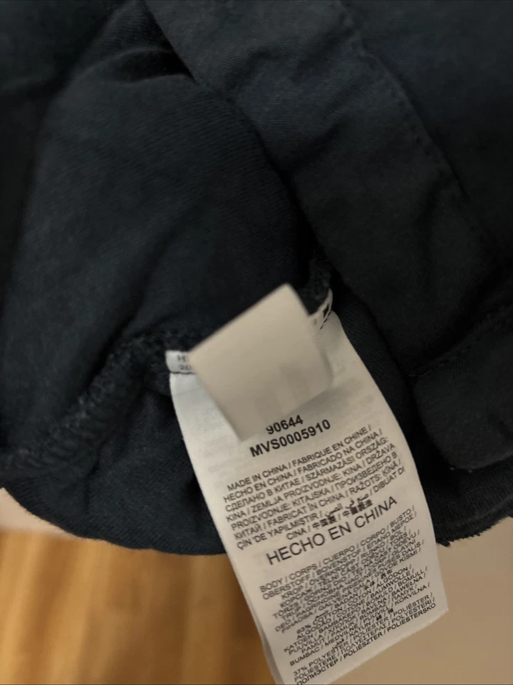 Hurley Santa Cruz Quilted Fleece Long Sleeve, Armored Navy, Sz XXL - Image 4 of 4