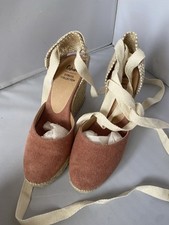 Beautiful Castaner Ethical Collection Carina Dusty Rose Espadrilles, Size 36