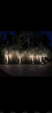 Ellumiere Black Outdoor Low Voltage LED Small Spotlight Starter Kit 2W 4 Pack