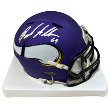 Jared Allen Autographed Minnesota Vikings Speed Mini Helmet Beckett Signed Auto