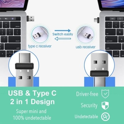 Computer Activity Maintenance Tool With 3 Approaches USB CREATE Quiet Shake For