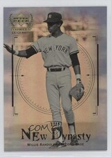 2000 Upper Deck Yankee Legends The New Dynasty Willie Randolph #ND8 n1u