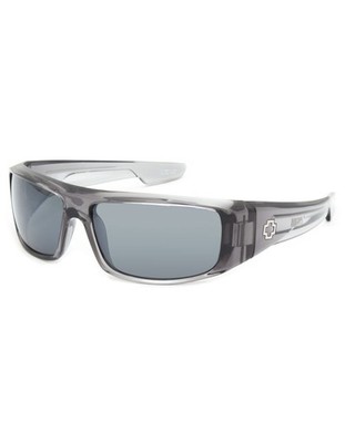 Logan Sunglasses, Clear, Happy Lens, Rectangular Frame, Full Frame Coverage, ...