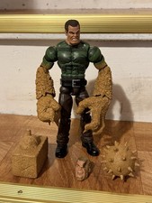 Marvel Legends Sandman BAF Complete Figure Extra Hands Head Hasbro Spider-Man