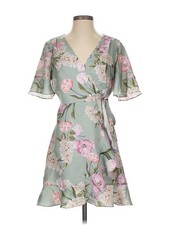 Show Me Your Mumu Women Green Casual Dress S