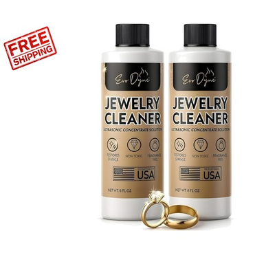 #ad 16oz Ultrasonic Jewelry Cleaner Solution Concentrated for Stunning Sparkle $28.39