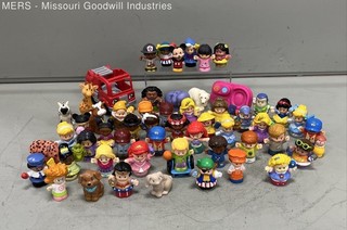 Fisher Price Little People Lot 55 Pieces Disney Princess Mickey Animals Truck