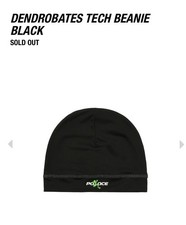 PALACE SKATEBOARDS DENDROBATES TECH BEANIE BLACK L/XL