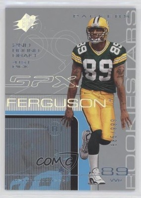 2001 SPx Stars /999 Robert Ferguson (No Football Visible) #97 Rookie RC 0o9