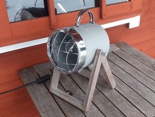 Industrielampe Vintage Landhaus Retro Tischlampe Industrie Design, Gewebekabel