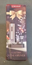 Crenova 6-in-1 Wine Opener Electric Rechargeable Automatic Corkscrew Wine Opener