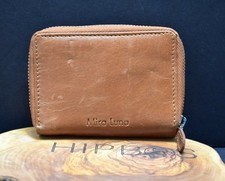 Mini sac à main portefeuille en cuir marron pour femme Mira Luna