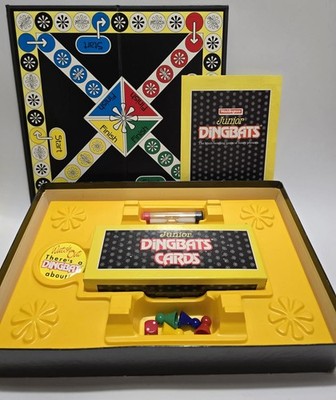 Waddingtons Vintage Junior Dingbats Brettspiel 1988 vollständig