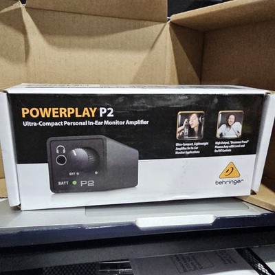 Behringer Powerplay P2 Ultra-Compact Personal In-Ear Monitor Amplifier