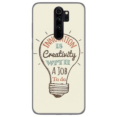 Hülle Gel TPU Hülle für Xiaomi Redmi Note 8 Pro Design Creativity Muster