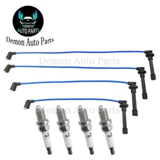 For 1994-2002 Honda Accord 2.2L 2.3L L4 Ignition Coil Spark Plug Wire Kit