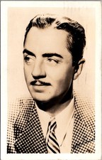 William Powell RPPC Postcard 1933 Hollywood Santa Catalina Island Posted