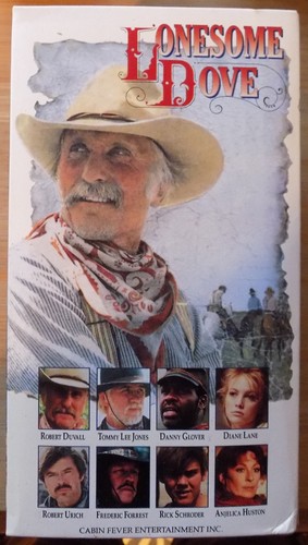 Lonesome Dove - VHS 4 Tape Boxset - Robert Duvall, Tommy Lee Jones - Bild 1 von 3
