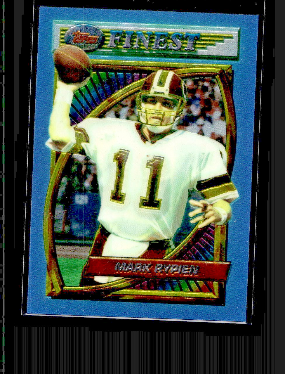1994 Topps Finest #9 Mark Rypien Washington Redskins Football Card