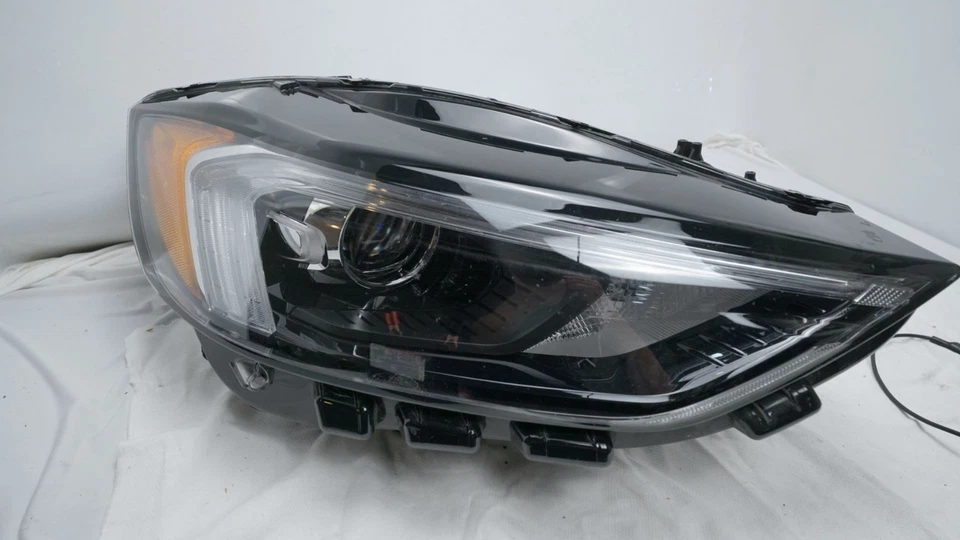 Faro LED Ford Edge Sport 2019-2024 negro borde lado derecho OEM pestañas rotas Foto 4 de 4