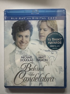 Behind the Candelabra New (2013 Blu-ray) HBO Matt Damon Michal Douglas Rare 