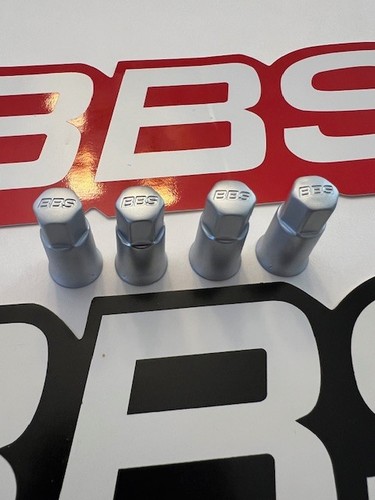 BBS Tire Valve Cap Set (SILVER )  SET OF 4