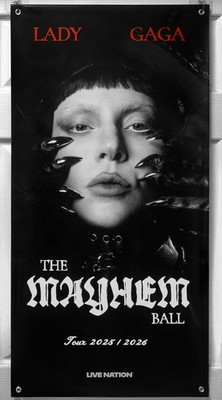 LADY GAGA THE MAYHEM BALL ポスター レディーガガ 新品 Lady Gaga Tour 2025 Poster – The Mayhem Ball Concert Artwork Gift