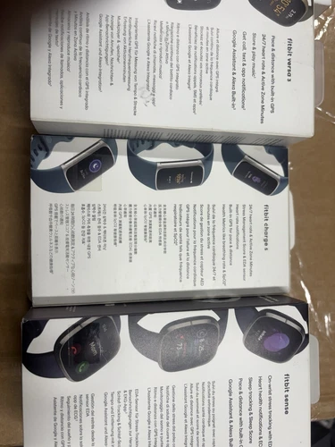 Fitbit Charge 5  charge 3 Versa 3 sense untested 5 Items bundle sale