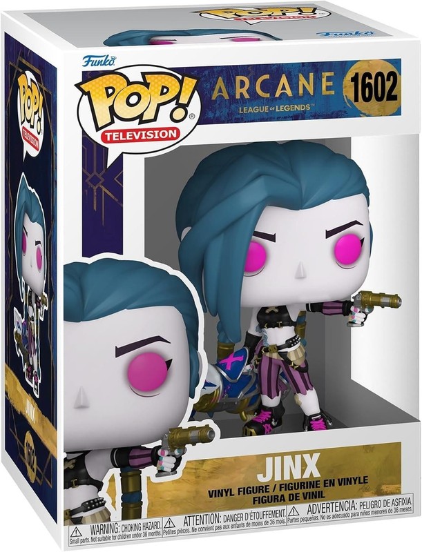 Funko POP! TV Arcane LoL S1 - Jinx Figure Vinyl Collectables