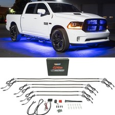 Ledglow Blue Slimline Led Truck Underglow Neon Accent Lights Underbody Kit Ledglow Blue Slimline Led Truck Underglow Neon Accent Lights Underbody Kit