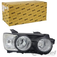 TYC H7/H1 Scheinwerfer Schwarz Links Passend FüR Chevrolet Aveo | 20-12774-15-9