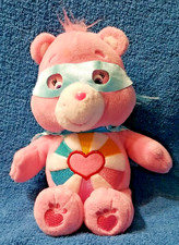 Care Bears Superhero Friends Hopeful Heart Plush 2017 Mask and Cape 8"