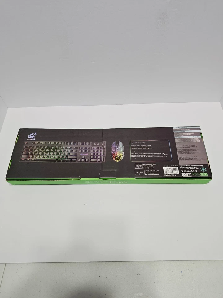 Ziyou Lang T3 2.4GHz Rechargeable Wireless Keyboard and Mouse Set - Black  - Image 2 of 4