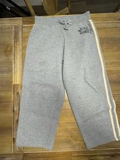Vtg Y2K Old Navy Wide-Leg Sweatpants Women's Medium Gray High Rise