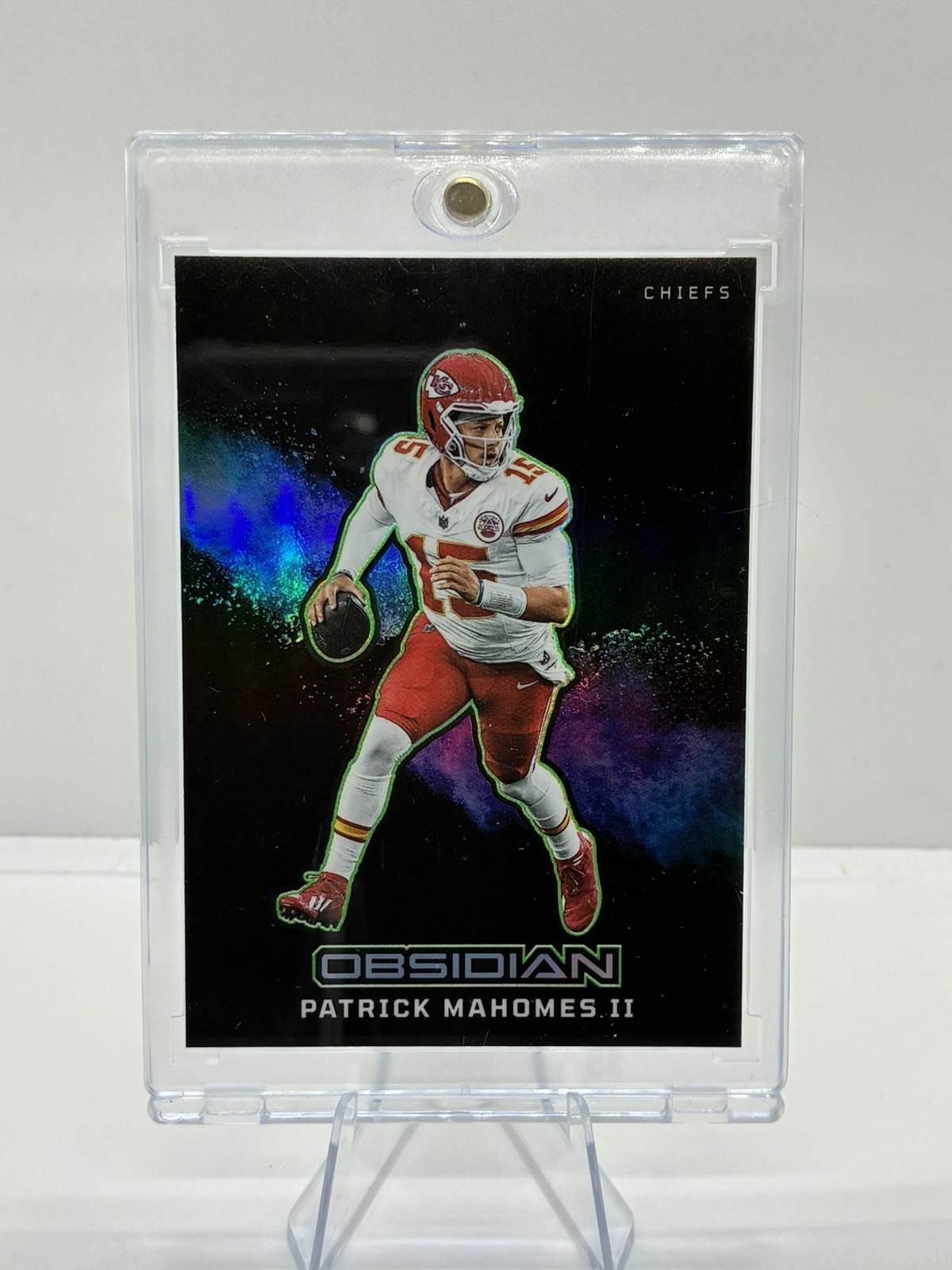 2023 Patrick Mahomes II Obsidian Black Color Blast Prizm Case Hit SSP 🔥 Chiefs
