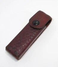 VTG Gerber MPT Military Provisional Tool Leather Basket Weave Sheath Case Only