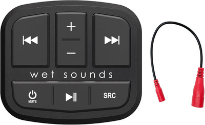 Mc-Tr-Mini Mini Transom Remote with 25' Cable and Mc-Tr-Mini-Adp for WS-MC1 and 