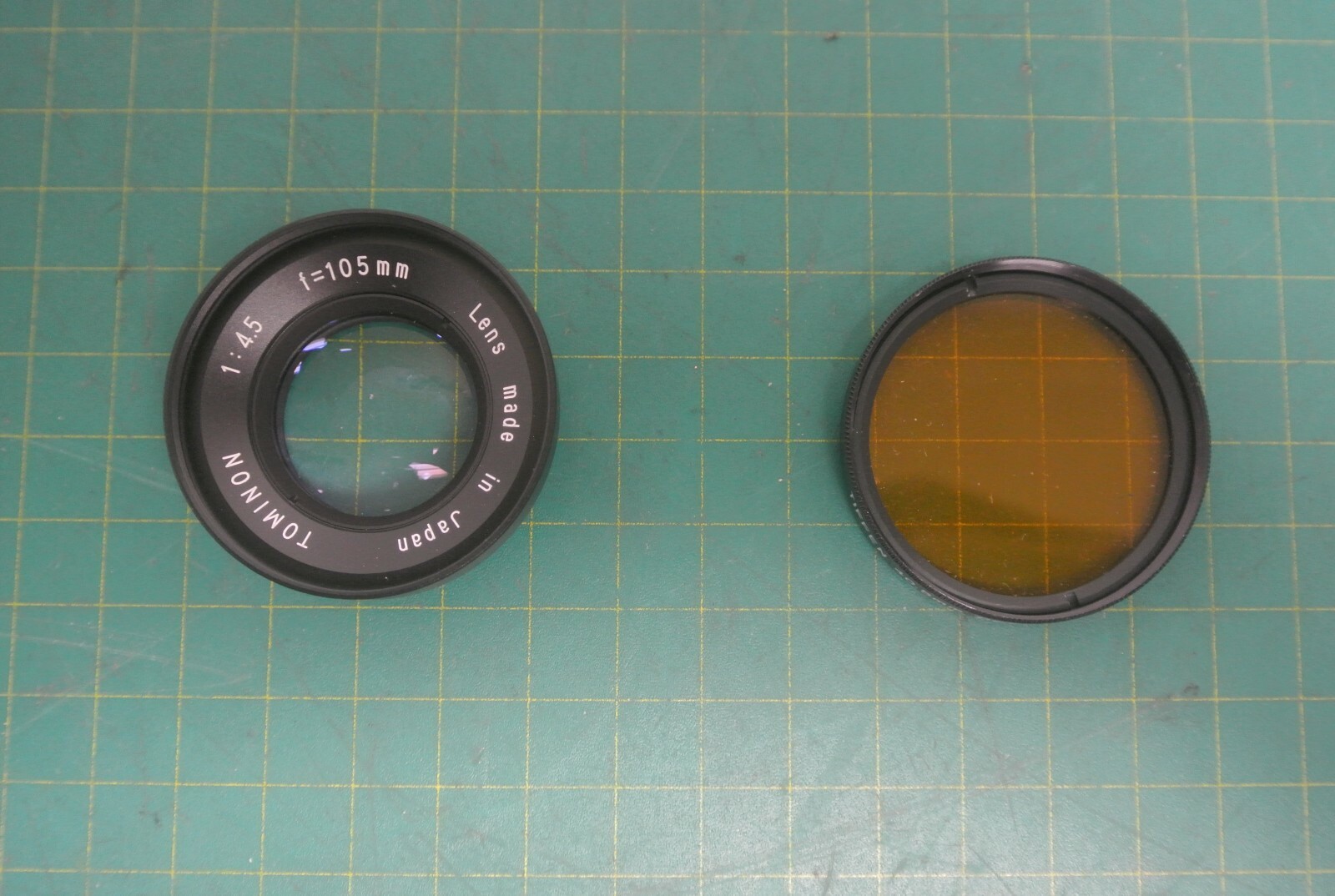 Tiffen 43mm Deep Yellow #15 Glass Filter For Black & White