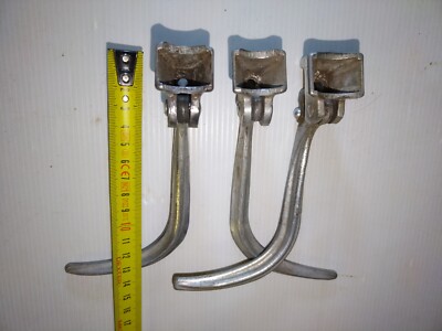 Anciennes poignées de freins courbées vélo bicyclette randonneur Vintage