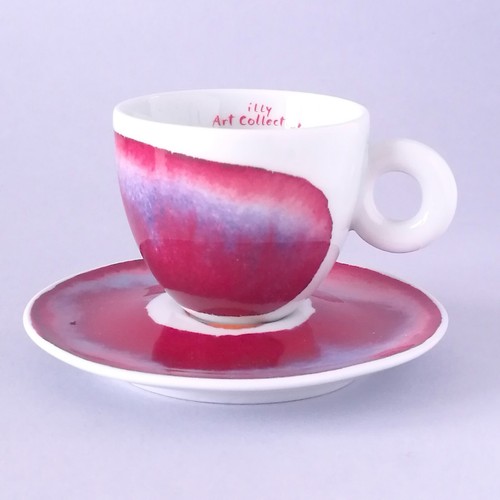 6 Tazze ILLY cups Cappuccino Clemente illy Art Collection 2011 Number signed BOX - Foto 10 di 23