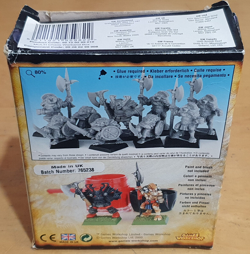 Warhammer Chaos Warband Miniatures Games Workshop FT08 OOP *1 Figur fehlt* - Bild 2 von 10