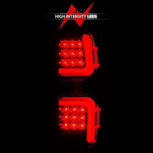 Luces traseras LED secuenciales negras Anzo 311450 para Chevy Silverado 1500 14-18 - Imagen 6 de 6