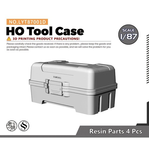 Estuche de herramientas SSMODEL LYT87001D 1/87 HO para accesorios de exhibición de modelismo ferroviario - Imagen 1 de 2