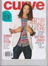 BRITTNEY GRINER CURVE MAGAZINE JUL AUG 2014 PHOENIX MERCURY