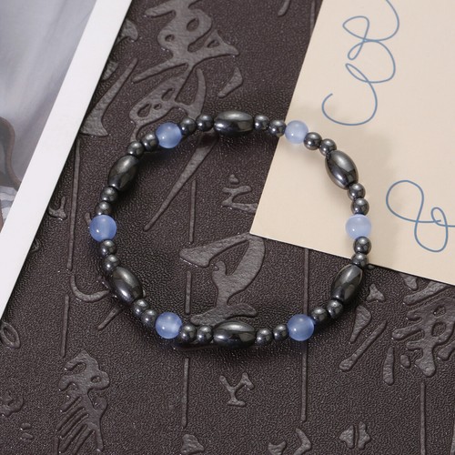 Piedra Natural Cuentas Ojo de Tigre Cabeza de Buda Mujeres Hombres Yoga Energía Pulseras Regalo - Imagen 120 de 232