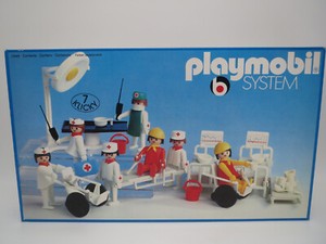 Playmobil Table D'Opération Salle D'opération Hopital Vintage 3490 3404 3238 3227
