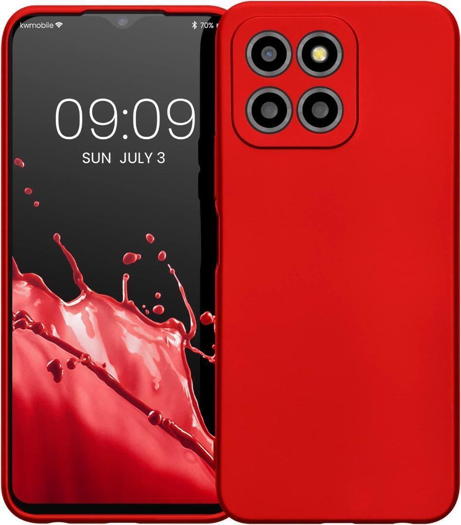 Per Honor X6A Custodia,Sottile Carbonio Fibra Silicone Anti - Foto 2