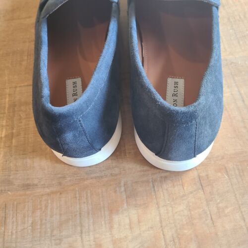 Gordon Rush blau marineblau Wildleder Penny Loafer Größe 13 NEU 201412 PARKSIDE - Bild 4 von 6